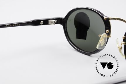 Ray Ban Cheyenne Style III B&L USA Sonnenbrille Oval, 90er Fassung wäre auch für optische Gläser geeignet, Passend für Herren und Damen