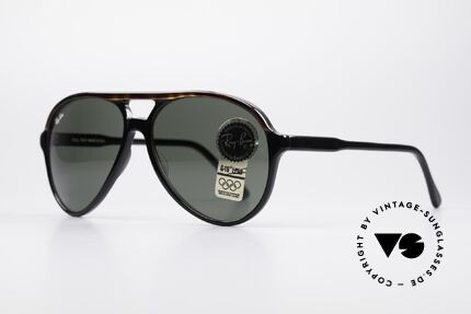 Ray Ban Traditionals Style A Alte Aviator Sonnenbrille USA, Top-Qualität; Mineralgläser mit legendärem 'B&L', Passend für Herren