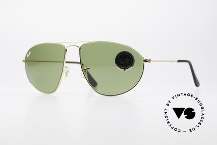 Ray Ban Fashion Metal 2 Aviator Style Sonnenbrille, vintage Modell aus der Fashion Metal Collection, Passend für Herren