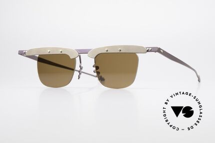 Theo Belgium Fritz 2 E4 Avantgarde Sonnenbrille, Theo Belgium: die eigenwilligste Brillenmarke, weltweit, Passend für Herren und Damen