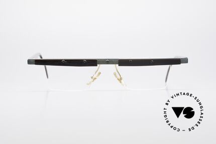 Theo Belgium Lambeta Büffelhorn Brillenfassung, in 1989 gegründet als 'ANTI MAINSTREAM' Brillenmode, Passend für Herren
