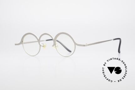 Theo Belgium Jeu Trendsetter Vintage Brille, gemacht für die 'Avantgarde' und für Individualisten, Passend für Herren und Damen