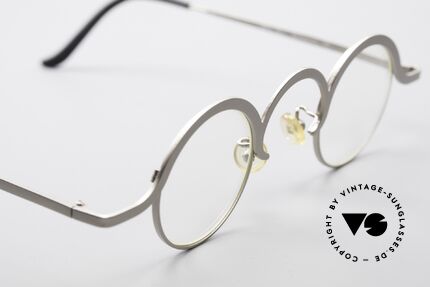 Theo Belgium Jeu Trendsetter Vintage Brille, ungetragenes Theo-Exemplar für die, die sich trauen, Passend für Herren und Damen