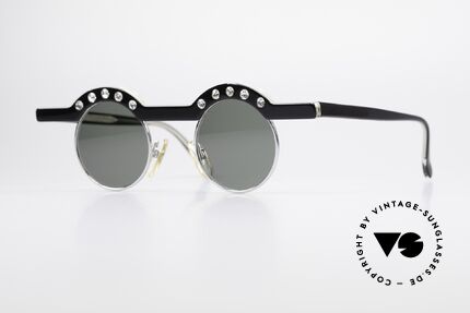 Theo Belgium Revoir Runde Strass Sonnenbrille, Theo Belgium: die eigenwilligste Brillenmarke, weltweit, Passend für Damen