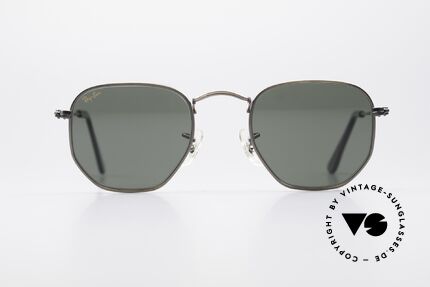 Ray Ban Classic Style III Antike B&L USA Sonnenbrille, basierend auf Bausch&Lomb Modellen der 20er Jahre, Passend für Herren und Damen