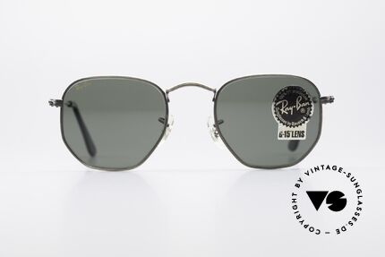 Ray Ban Classic Style III B&L USA Sonnenbrille Antik, basierend auf Bausch&Lomb Modellen der 20er Jahre, Passend für Herren und Damen