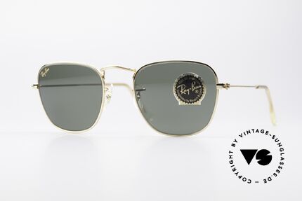 Ray Ban Classic Style V Klassische Sonnenbrille B&L, B&L Modell aus der Classic Collection von RAY-BAN, Passend für Herren und Damen