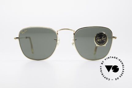 Ray Ban Classic Style V Klassische Sonnenbrille B&L, basierend auf Bausch&Lomb Modellen der 20er Jahre, Passend für Herren und Damen
