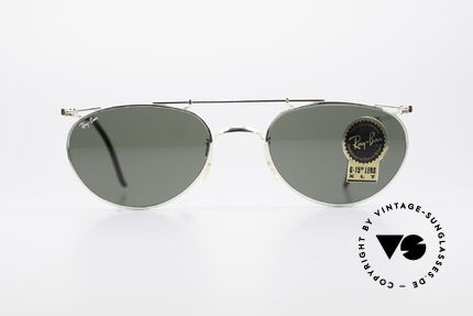 Ray Ban Deco Metals Oval Alte B&L USA Sonnenbrille, vintage B&L Designersonnenbrille, made in USA, Passend für Herren und Damen