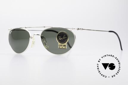 Ray Ban Deco Metals Oval Alte B&L USA Sonnenbrille, beste Passform und wirklich angenehm zu tragen, Passend für Herren und Damen