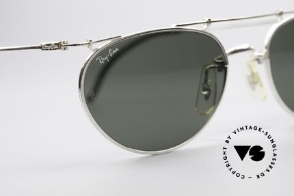 Ray Ban Deco Metals Oval Alte B&L USA Sonnenbrille, ungetragen; wie alle unsere vintage 90er RayBans, Passend für Herren und Damen