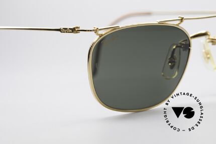 Ray Ban Deco Metals Carre Rare B&L USA Sonnenbrille, KEINE Retrobrille, sondern ein altes USA-Original, Passend für Herren und Damen