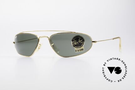 Ray Ban Fugitives Modified Aviator 90er Bausch & Lomb Brille Details