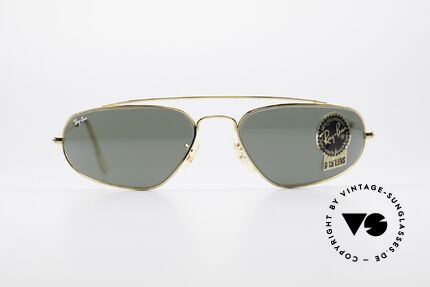 Ray Ban Fugitives Modified Aviator 90er Bausch & Lomb Brille, sportlich-futuristische Sonnenbrille von Ray Ban, Passend für Herren
