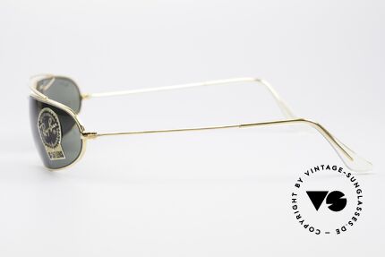 Ray Ban Fugitives Modified Aviator 90er Bausch & Lomb Brille, ungetragen NOS (wie alle unsere Ray Ban Brillen), Passend für Herren