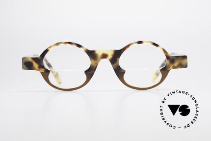 Theo Belgium Bifo Bifokal Gleitsichtbrille 90er, in 1989 gegründet als 'ANTI MAINSTREAM' Brillenmode, Passend für Herren und Damen