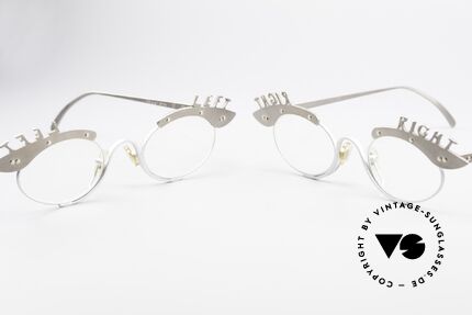 Theo Belgium Pro6 & Pro7 Zwei Brillen Links und Rechts, 1989 gegründet als GEGENPOL zum üblich 'Mainstream', Passend für Damen