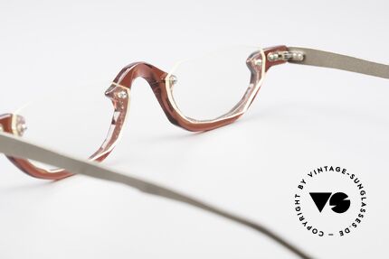 Theo Belgium Eye-Witness AE27 Crazy Vintage Lesebrille, Größe: large, Passend für Herren und Damen