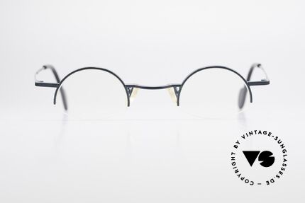 Theo Belgium Poco Kleine Brille mit Sonnenclip, Größe: small, Passend für Herren und Damen