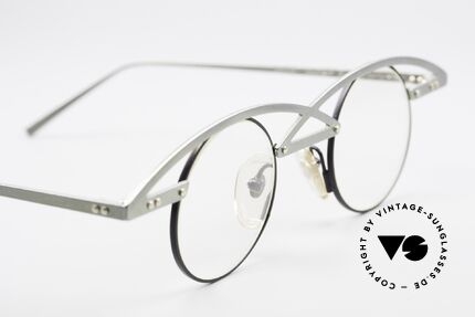 Theo Belgium Centder 7 Avantgarde Vintage Brille, ungetragenes Theo-Einzelstück für die, die sich trauen!, Passend für Herren und Damen