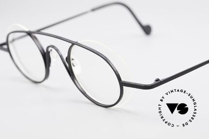 Theo Belgium Wafafa Randlose Vollrand Brille, ein wirklich außergewöhnliches THEO Designerstück, Passend für Herren und Damen