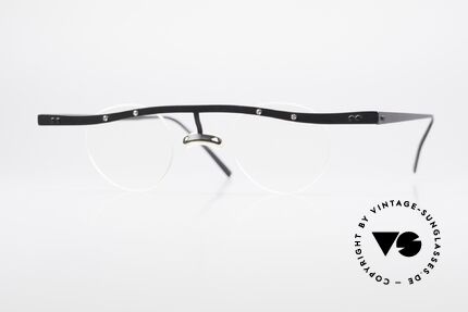 Theo Belgium Tita II 11 Titanium Vintage Brille 90er, Theo Belgium: die eigenwilligste Brillenmarke, weltweit, Passend für Herren und Damen