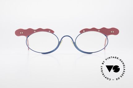 Theo Belgium These Verrückte Vintage Brille, 'Theo' bekannt als Gegenpol zum üblich 'Mainstream', Passend für Damen