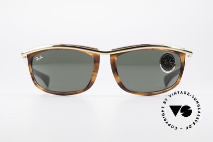 Ray Ban Olympian I Echte Alte Originalbrille, markante Form und perfekter Sitz (Top-Qualität), Passend für Herren