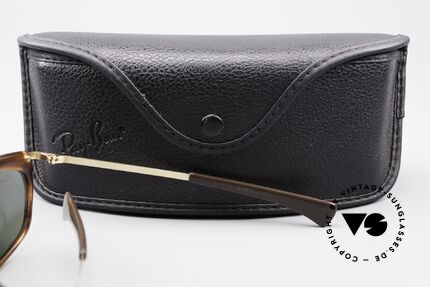 Ray Ban Olympian I Echte Alte Originalbrille, orig. Name: Olympian I, L1002, 62x17, G15, havanna, Passend für Herren