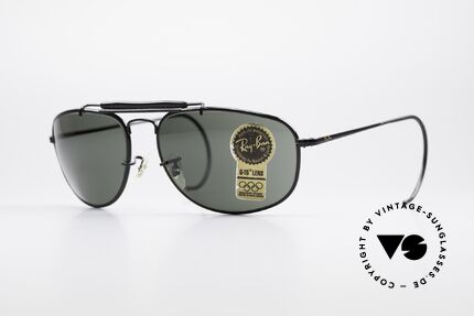 Ray Ban Sport Metal 1992 Olympic Series B&L USA, vintage RAY-BAN Sonnenbrille OLYMPIC GAMES 1992, Passend für Herren