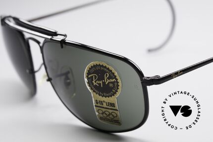 Ray Ban Sport Metal 1992 Olympic Series B&L USA, perfekte Passform durch flexible Sportbügel; + RB Etui, Passend für Herren