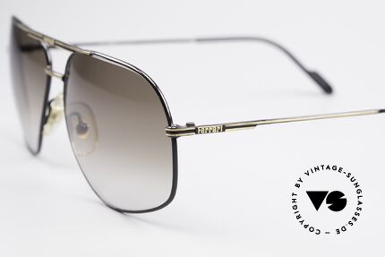 Ferrari F41 Vintage Sonnenbrille No Retro, mit dem "FERRARI"-Schriftzug auf Brücke und Bügeln, Passend für Herren
