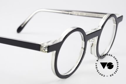 Theo Belgium Phily Runde Designer Brillenfassung, sozusagen: vintage Brillenfassung mit Symbol-Charakter, Passend für Herren und Damen