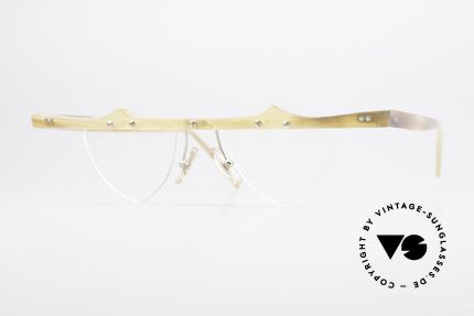 Theo Belgium Eta 90er Büffelhorn Herzbrille, Theo Belgium: die eigenwilligste Brillenmarke, weltweit, Passend für Damen