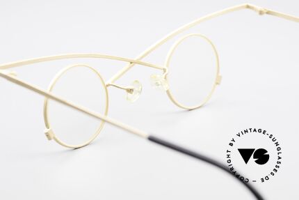 Theo Belgium Dessa Verrückte Vintage Brille, Größe: large, Passend für Herren und Damen