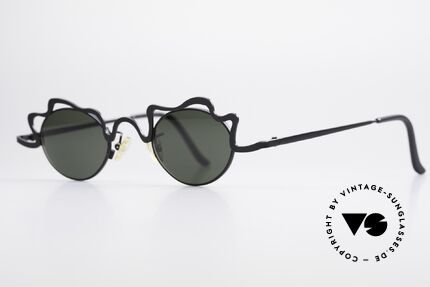 Theo Belgium Tortelini Spaghetti Sonnenbrille 90er, damals gemacht für die 'Avantgarde' und Individualisten, Passend für Damen