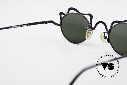 Theo Belgium Tortelini Spaghetti Sonnenbrille 90er, sozusagen: VINTAGE Sonnenbrille mit Symbol-Charakter, Passend für Damen