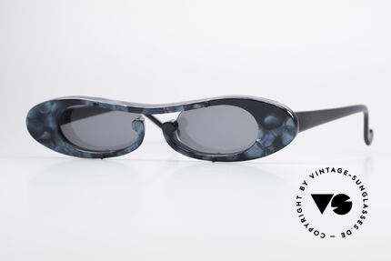 Theo Belgium Rage Avantgarde Sonnenbrille 90er, Theo Belgium: die eigenwilligste Brillenmarke, weltweit, Passend für Damen