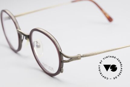 Matsuda 2835 Runde 90er Luxus Brille, komplette vintage Fassung mit sehr viel Liebe zum Detail, Passend für Herren und Damen
