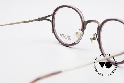 Matsuda 2835 Runde 90er Luxus Brille, KEINE Retromode, sondern ein 25 Jahre altes ORIGINAL!, Passend für Herren und Damen