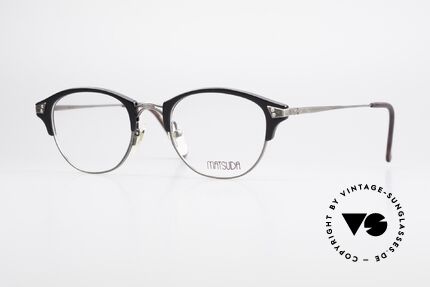Matsuda 2840 Luxus Vintage Brille Panto, 90er Jahre vintage Designer-Sonnenbrille von MATSUDA, Passend für Herren und Damen