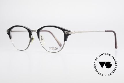 Matsuda 2840 Luxus Vintage Brille Panto, unter Kennern längst geschätzt & entsprechend begehrt, Passend für Herren und Damen