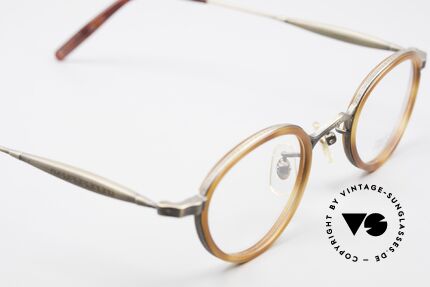 Matsuda 10401 Vintage Luxus Brille Oval, ungetragenes Einzelstück für Qualitäts-Liebhaber, Passend für Herren und Damen