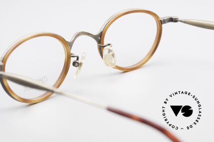Matsuda 10401 Vintage Luxus Brille Oval, Größe: small, Passend für Herren und Damen