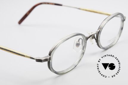 Matsuda 10402 Ovale Vintage Luxus Brille, ungetragenes Einzelstück für Qualitäts-Liebhaber, Passend für Herren und Damen