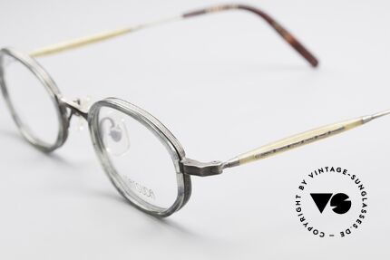 Matsuda 10402 Ovale Vintage Luxus Brille, zudem zeitlos klassisch in Farbe und Form (oval), Passend für Herren und Damen