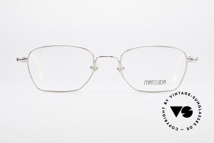 Matsuda 2882 Vintage Brillenfassung Eckig, echte Spitzen-Qualität sämtlicher Komponenten, Passend für Herren