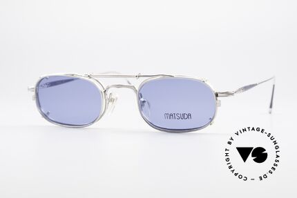 Matsuda 10108 Steampunk Sonnenbrille 90er, vintage Matsuda Sonnenbrille aus den frühen 1990ern, Passend für Herren