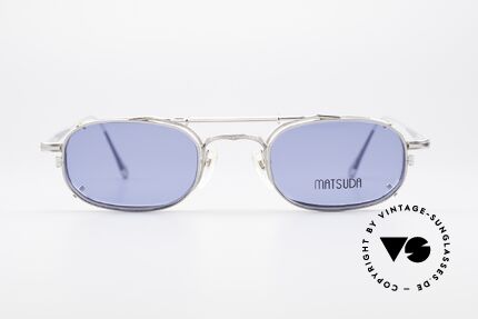 Matsuda 10108 Steampunk Sonnenbrille 90er, 'Steampunk-Sonnenbrille' der jap. 'Design-Manufaktur', Passend für Herren