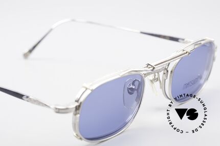 Matsuda 10108 Steampunk Sonnenbrille 90er, (im Science-Fiction-Klassiker "Terminator 2" von 1991), Passend für Herren